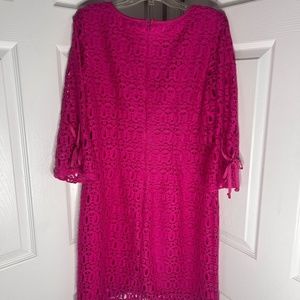 Madison Leigh Tulip Cuff Back Tie Dress